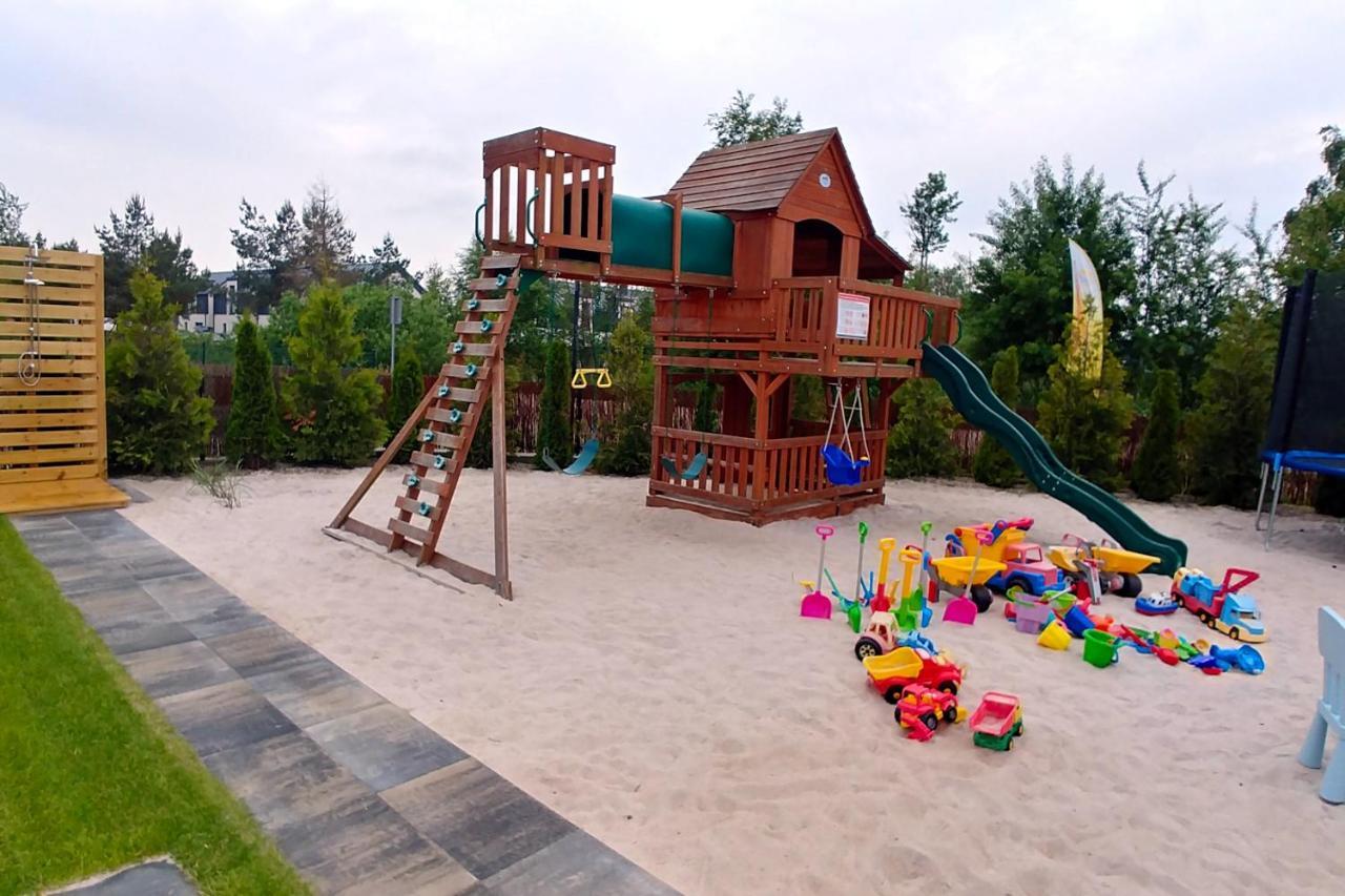 Apartamento Sloneczna Przystan Dębki Exterior foto